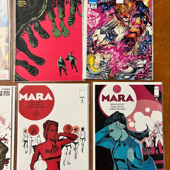 Lot of 12 Image Comics;‎ America's Got Powers, Wild C.A.T.s, Blackacre, Mara - Picture 3 of 6